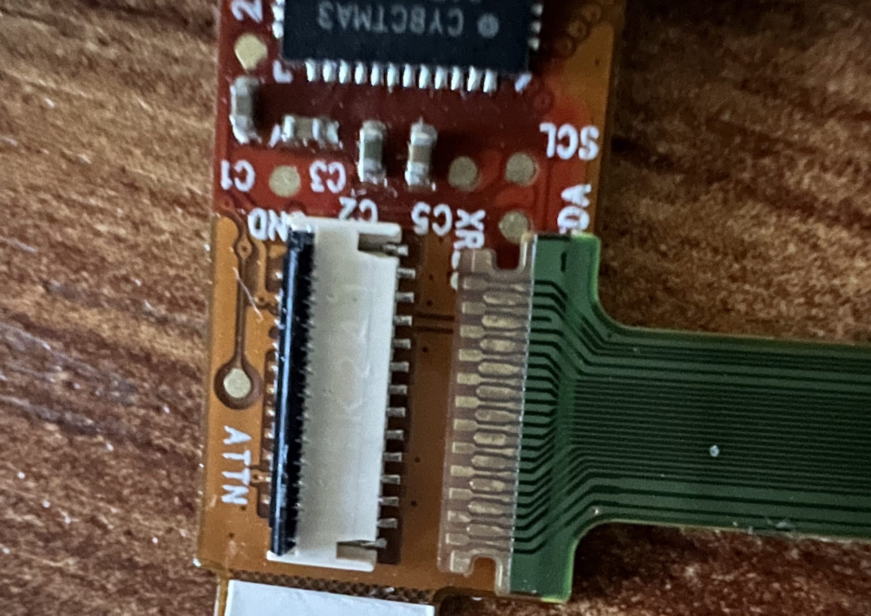 LCD FPC connector